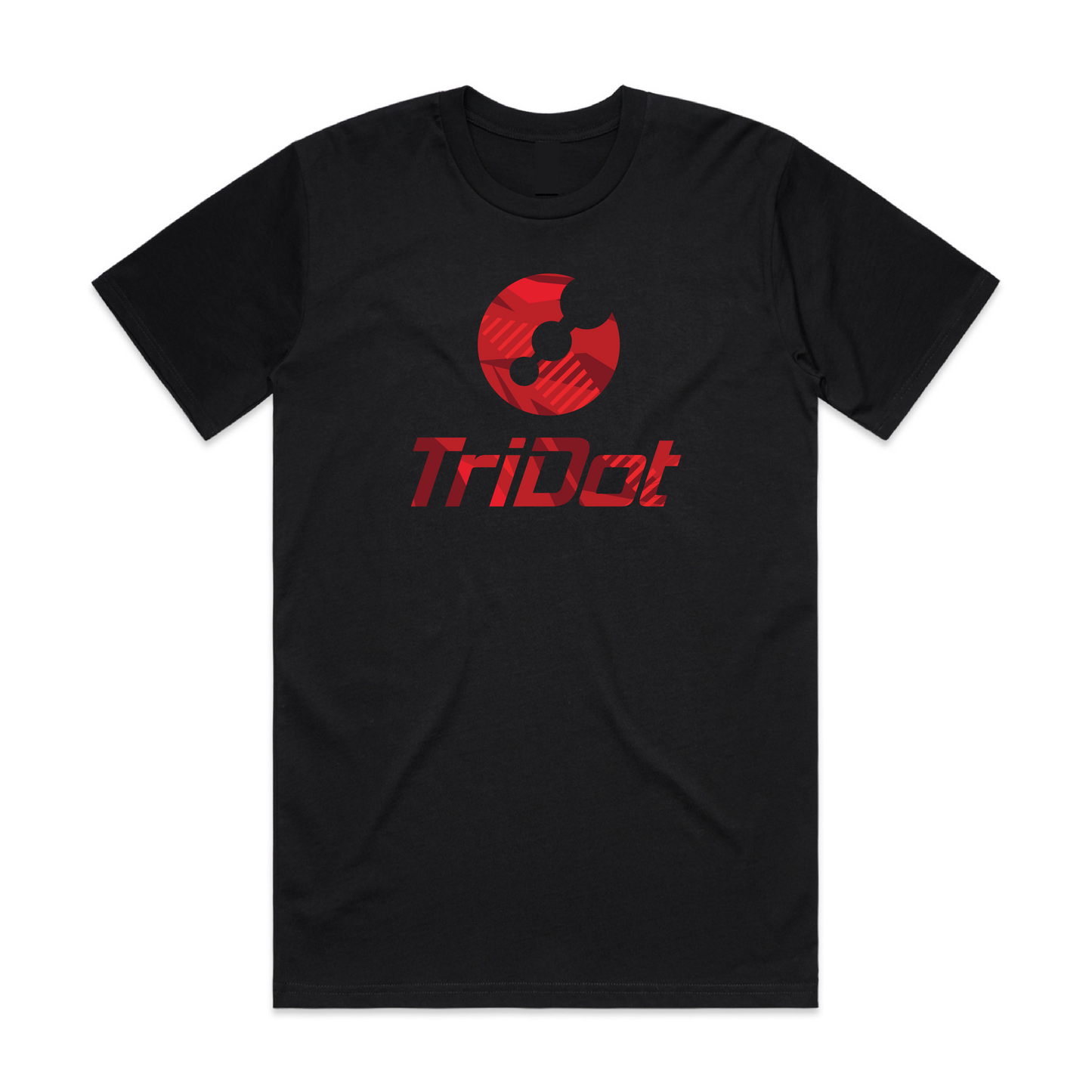 TriDot Prism Logo Tee - Crimson Prism (2025 Edition) 🔥