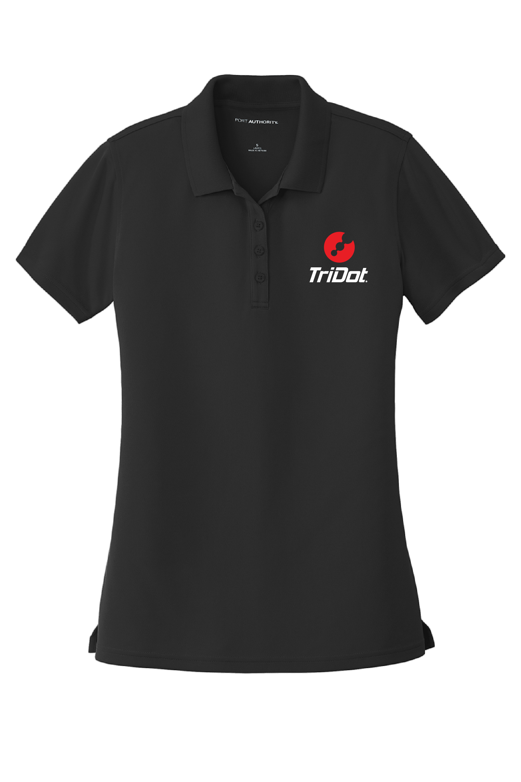 womens-tridot-personalized-coach-polo-black
