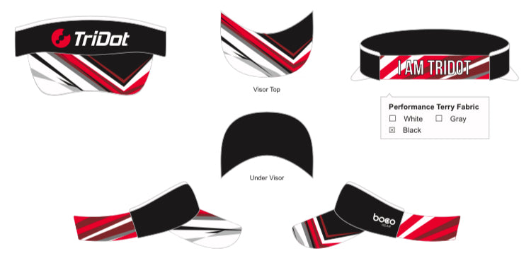 TriDot 2024 Run Visor