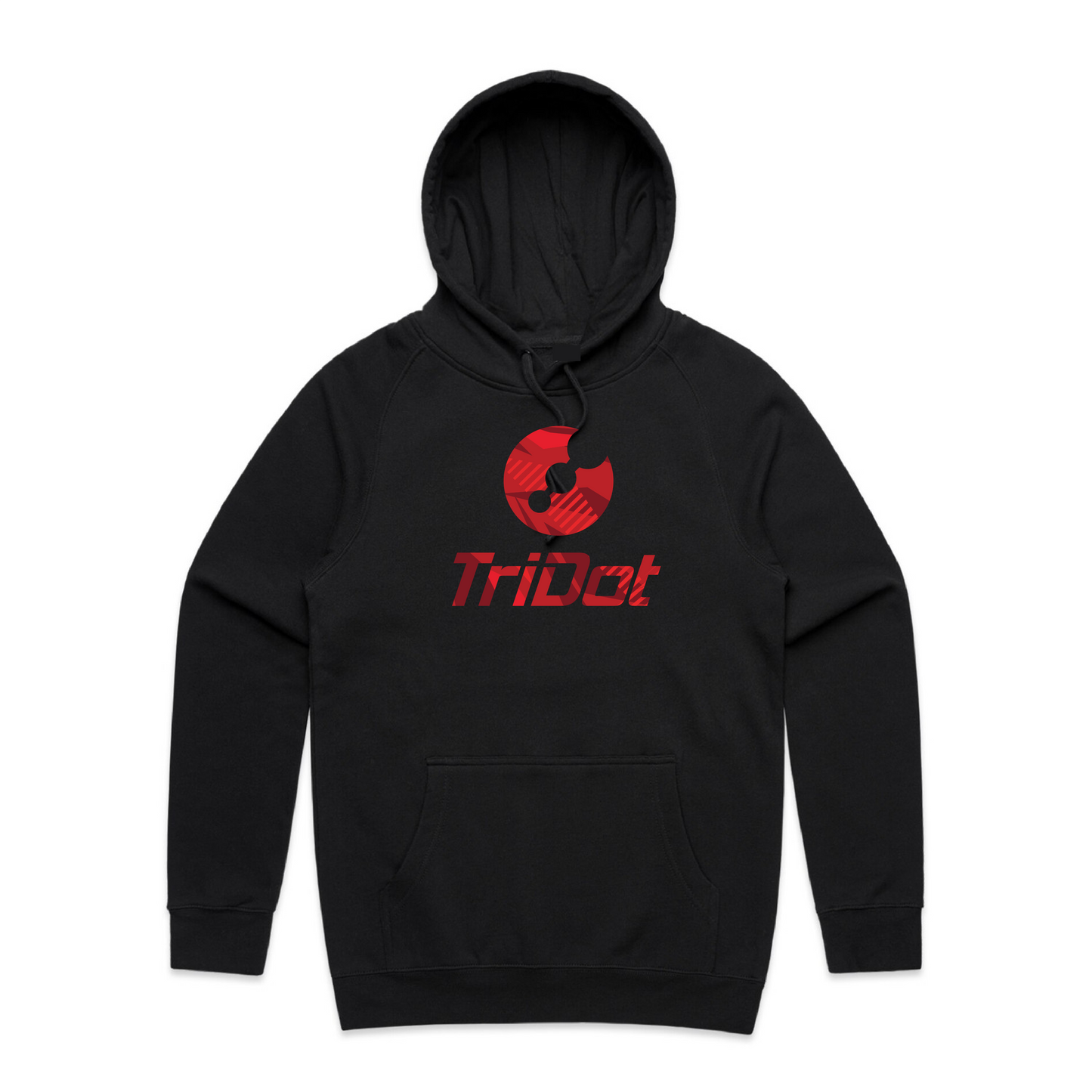 TriDot Prism Logo Hoodie - Crimson Prism (2025 Edition) 🔥