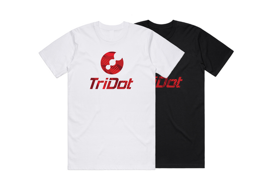 TriDot Prism Logo Tee - Crimson Prism (2025 Edition) 🔥