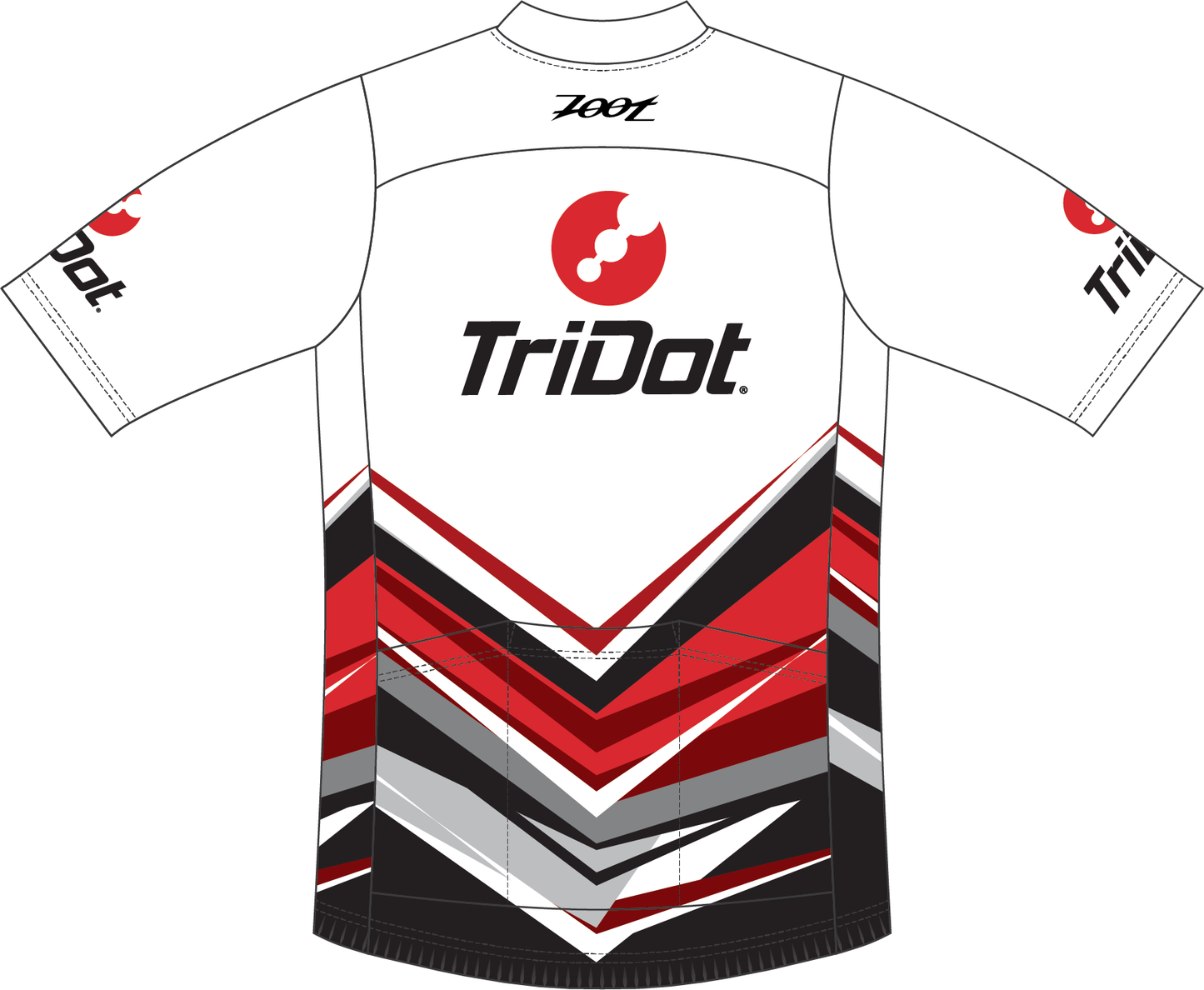 TriDot Women's LTD Cycle Aero Jersey (with sleeves)
