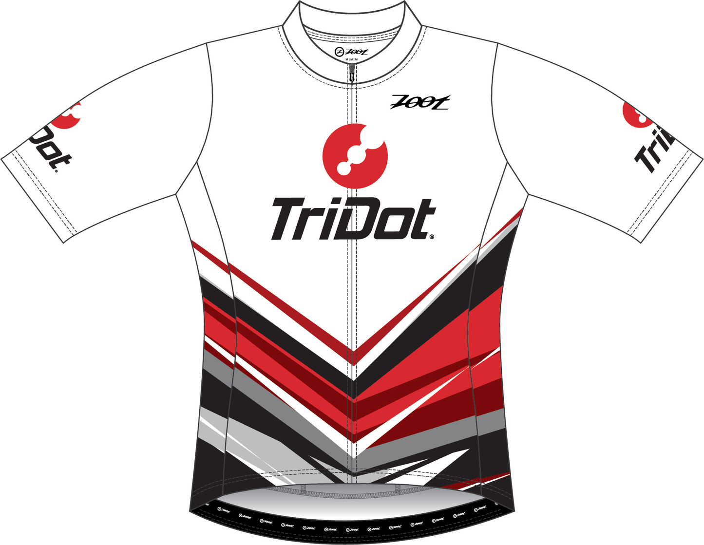 TriDot Men's LTD Cycle Aero Jersey (with sleeves)