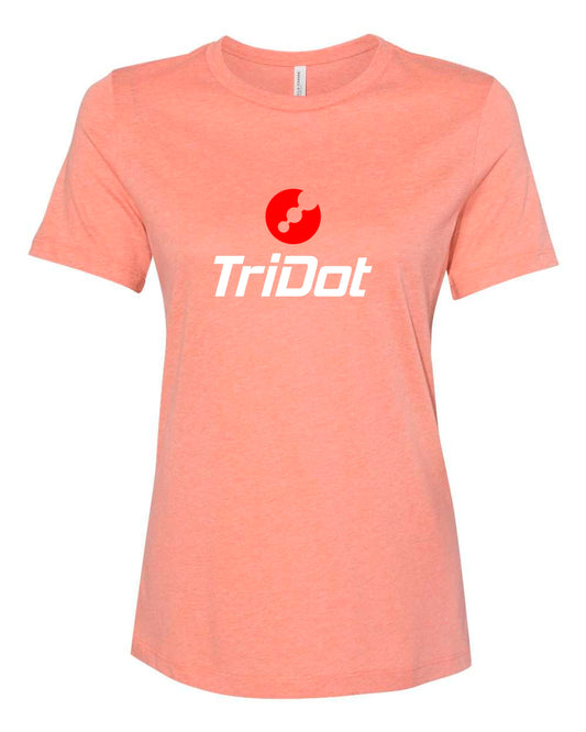 WOMENS SHORT SLEEVE TRIDOT - BELLA + CANVAS