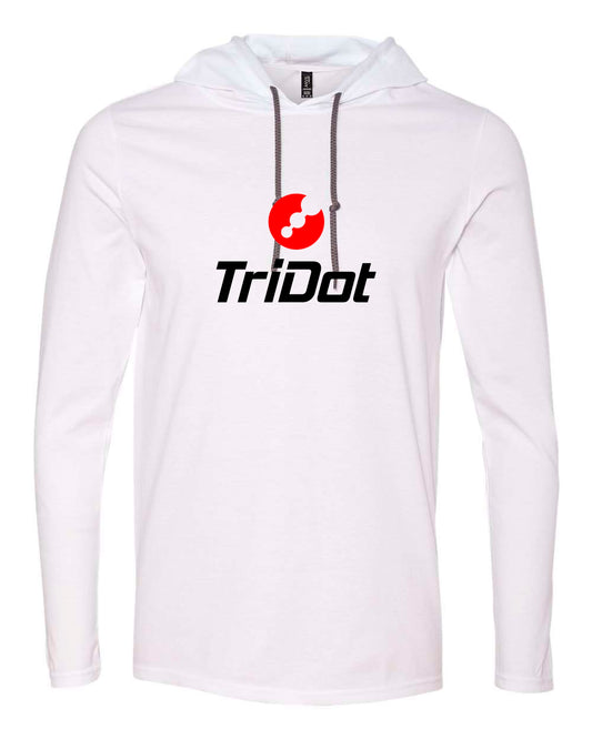 TRIDOT Softstyle Lightweight Hooded Long Sleeve T-Shirt