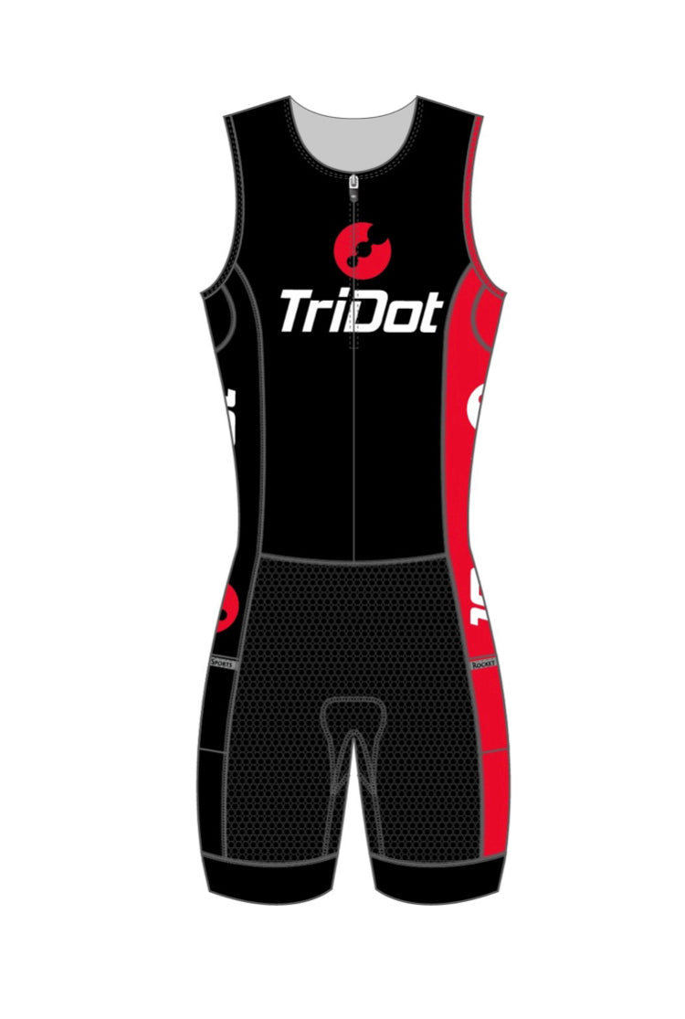 TriDot Women's One Piece RJ Tri Suit (5" Inseam)