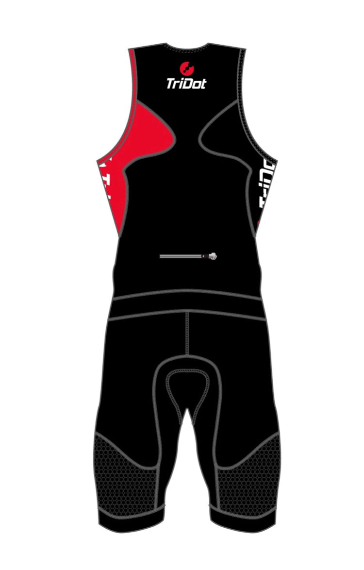 TriDot Rocket Tech Men's Tri Suit (8" Inseam)