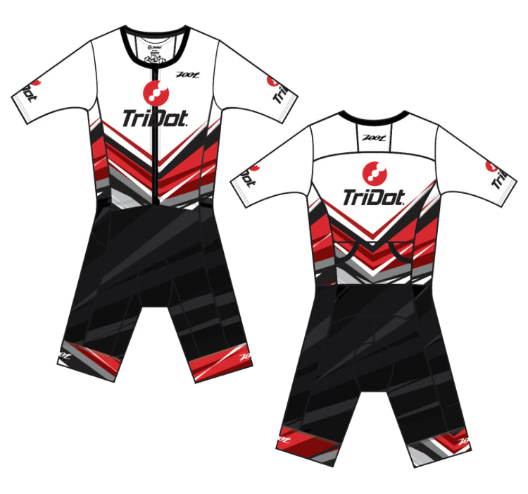 TriDot Men's Tri Aero FZ Racesuit