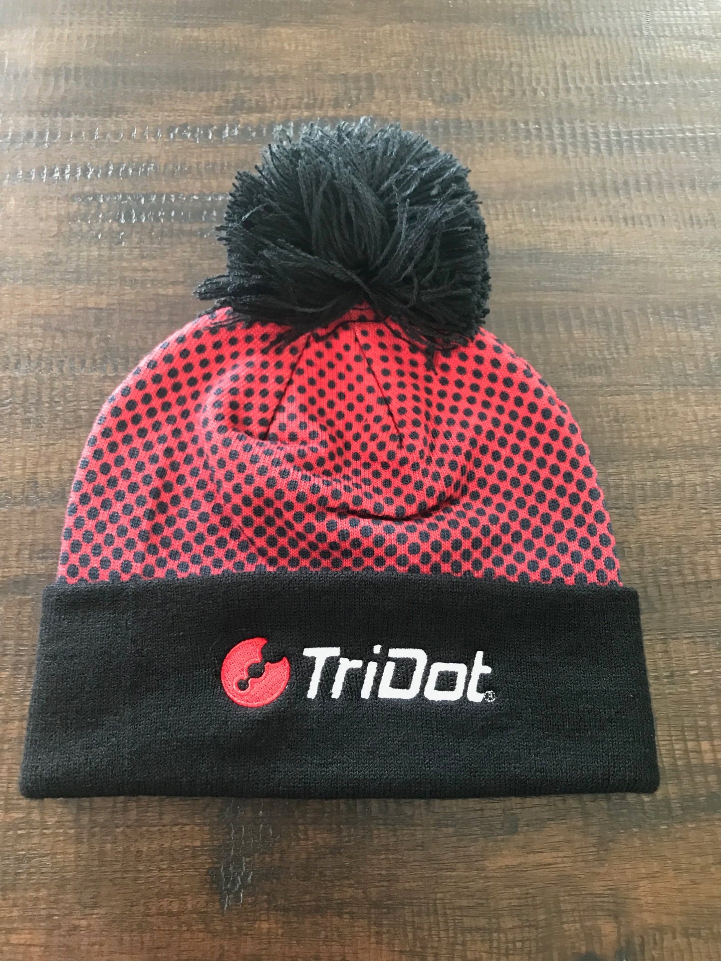 TriDot Boco Digitally Printed PomPom Beanie
