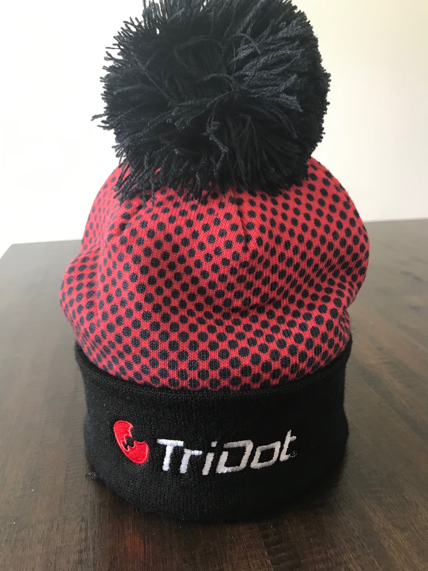 TriDot Boco Digitally Printed PomPom Beanie