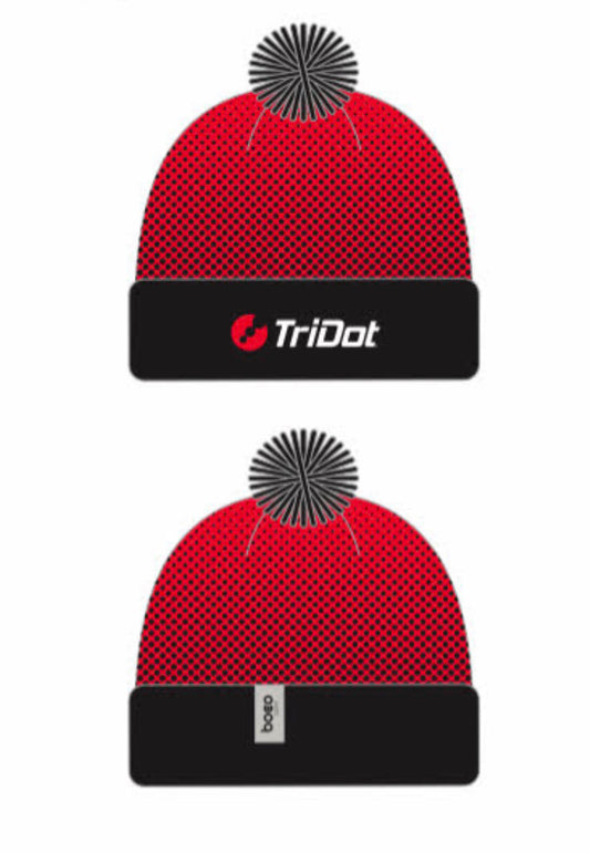 TriDot Boco Digitally Printed PomPom Beanie