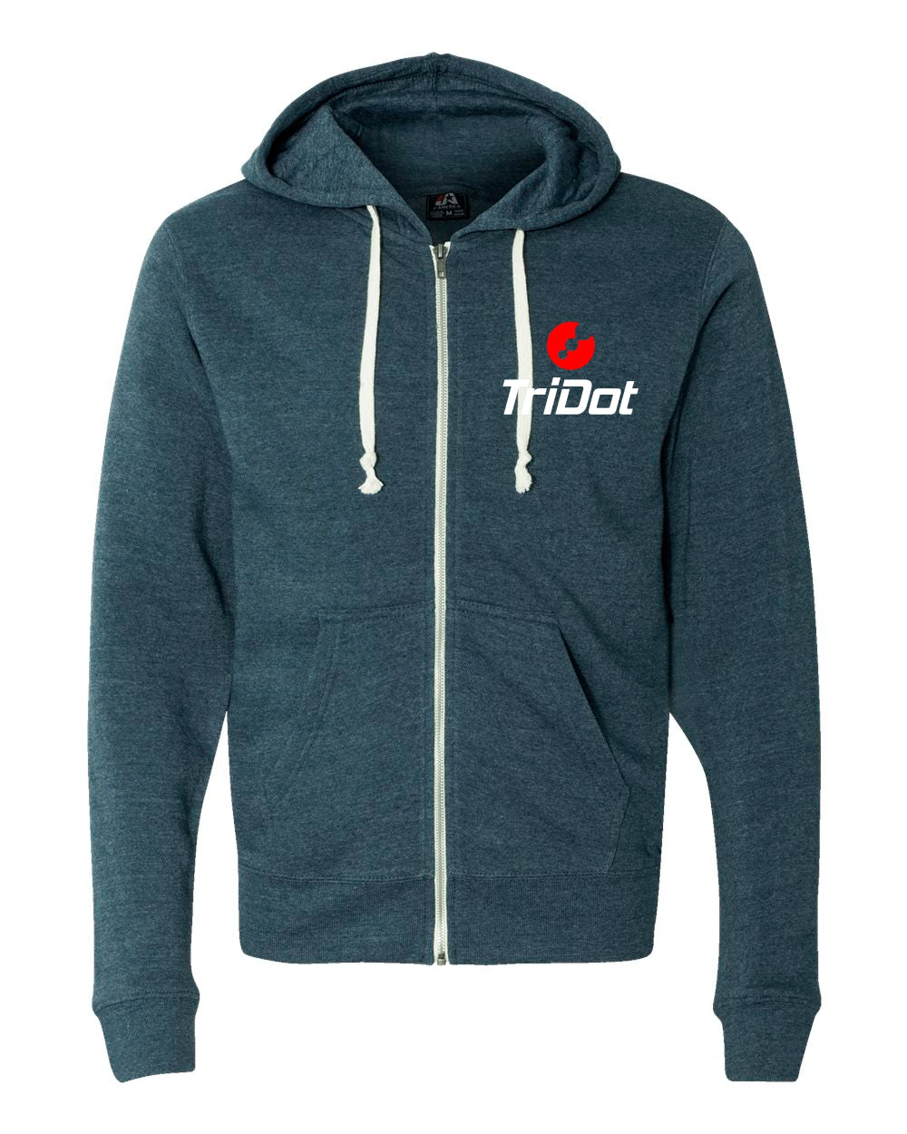 TriDot Full-Zip Hooded Sweatshirt UNISEX - J. America
