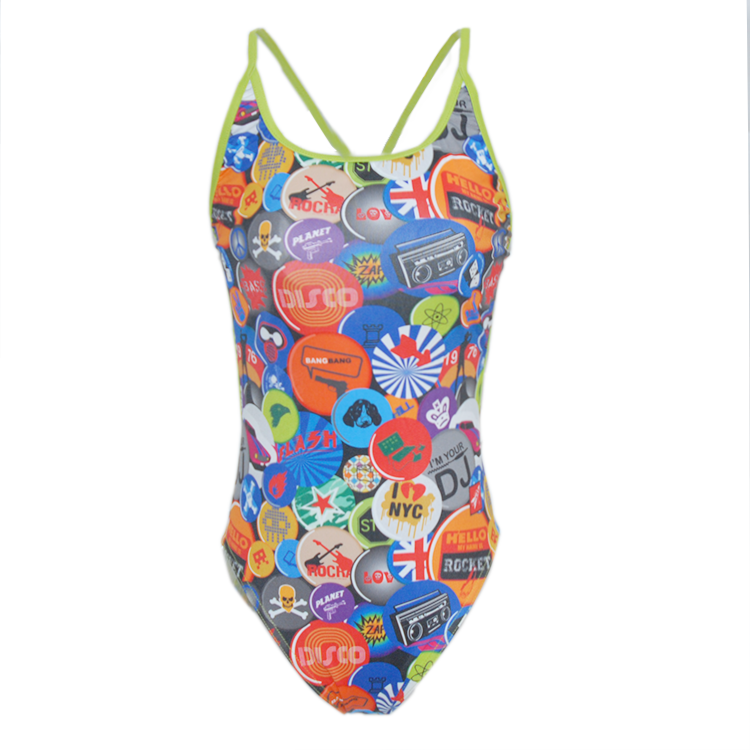 TriDot Women's Flight Thin Strap Training Swimsuit