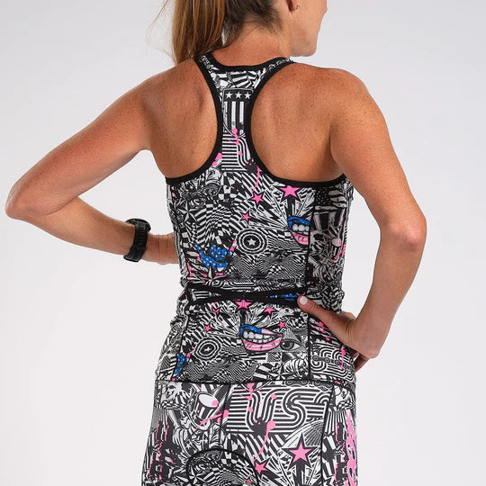 TriDot Women's LTD Racerback Tri Top (sleeveless)