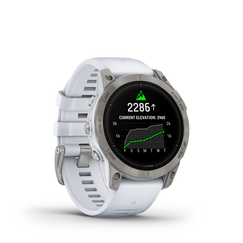 Epix (gen 2) - sapphire edition, 47 mm titanium with Whitestone band