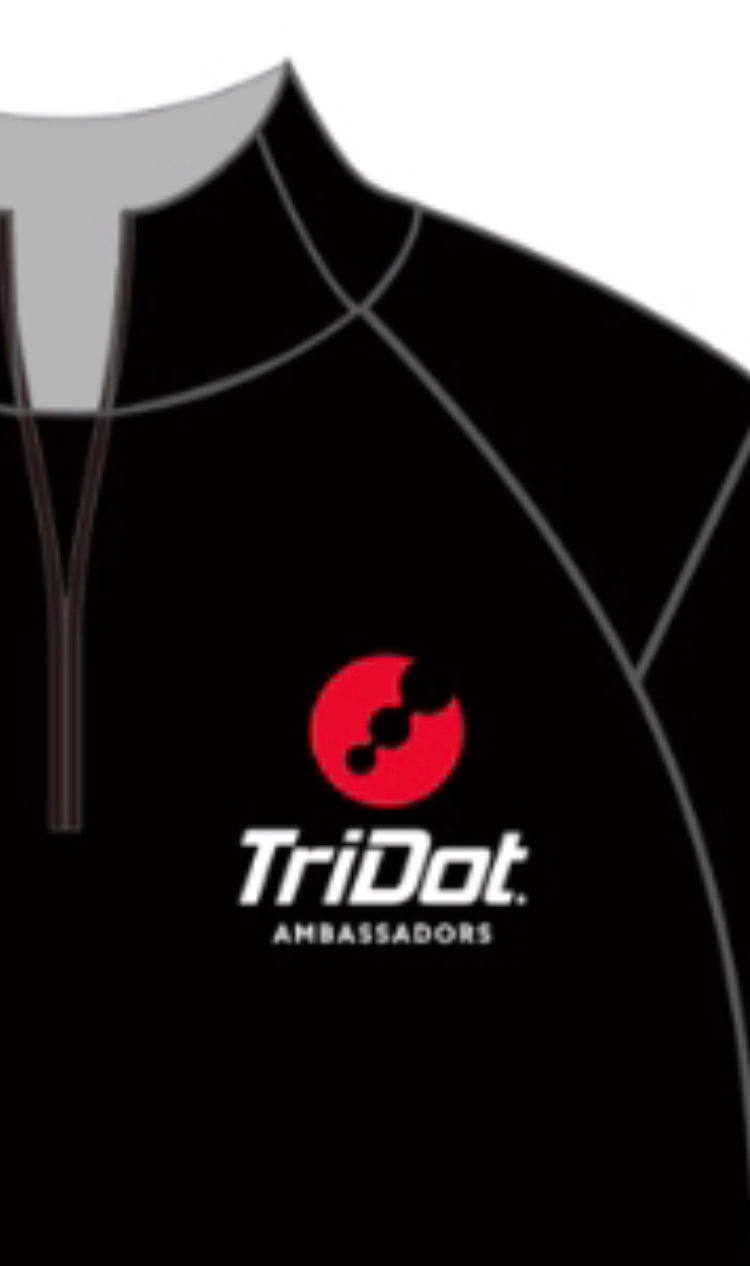 TriDot Quarter Zipper Tech Long Sleeve Jersey UNISEX