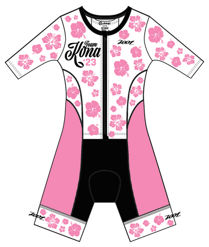 Team KONA 2023 Women's Tri Aero FZ Racesuit