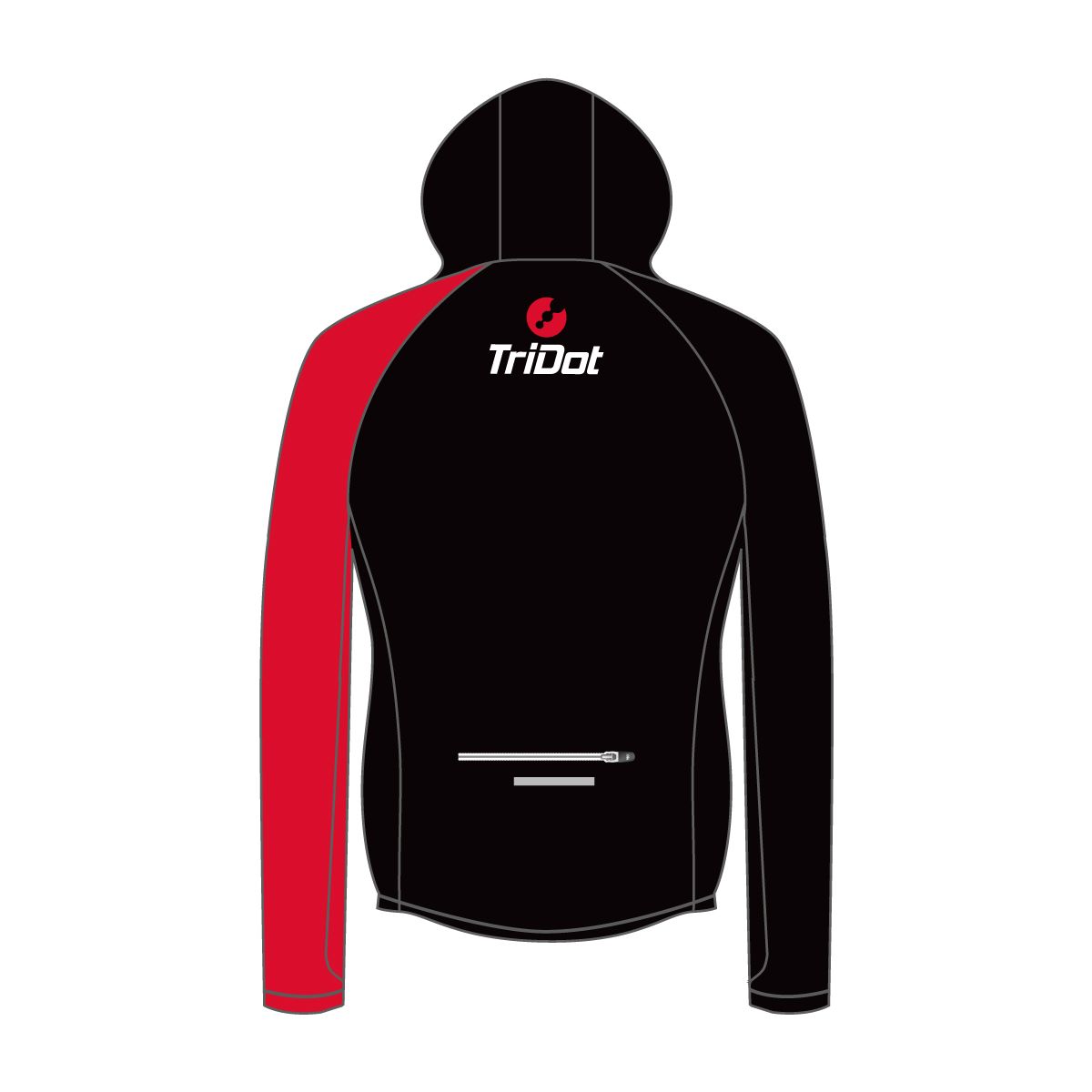 TriDot Men's Ultra Lightweight Rain Jacket With Hood