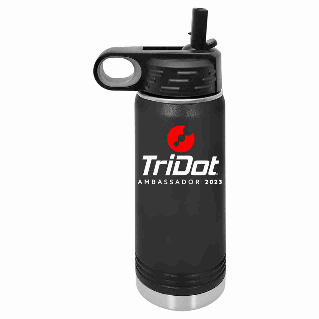 20 OZ WATER BOTTLE (with TriDot OR Ambassador 2023 decal)