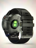 Garmin Fenix 6 Sapphire: Carbon Gray DLC With Black Band