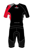 TriDot Rocket Tech Men's Mid Sleeve Tri Suit (8" Inseam)