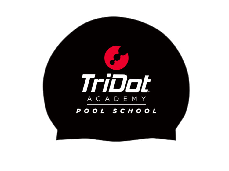 TriDot Pool School Silicone Swim Cap