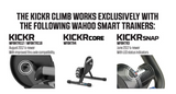 Wahoo KICKR Climb Indoor Grade Simulator