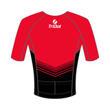 TriDot Women's RJ Race Top (mid-sleeve) - RED