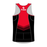 TriDot Women's Rocket RJ Tri Top (sleeveless) - RED