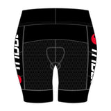 TriDot Women's Rocket RJ Tri Shorts (5" inseam) - RED