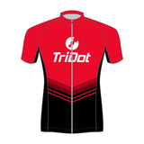 TriDot Men's ELITE Cycle Jersey - RED
