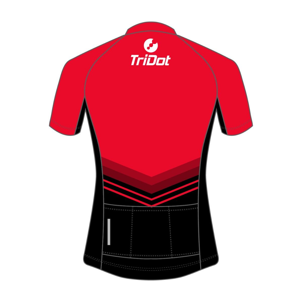 TriDot Women's ELITE Cycle Jersey - RED