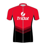 TriDot Men's RJ Cycle Jersey - RED
