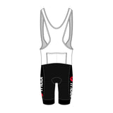 TriDot Men's ELITE Cycling Bibs (10" inseam) - RED
