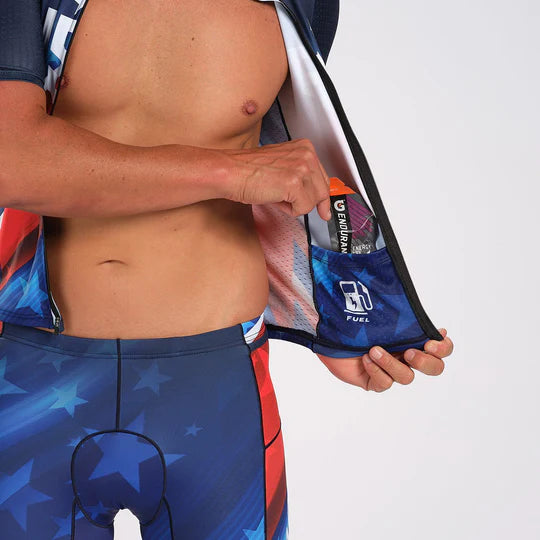 TriDot Men's LTD Tri Aero Jersey (with sleeves) - ZMT150